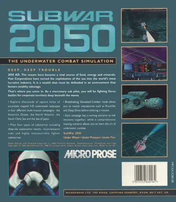 Subwar 2050 (AGA)_Disk2 box cover back